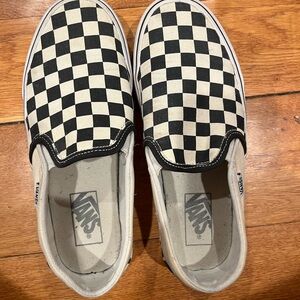 checkered vans